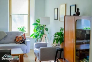 Vaso Grande para Sala com Planta Artificial: Impacto Visual Máximo