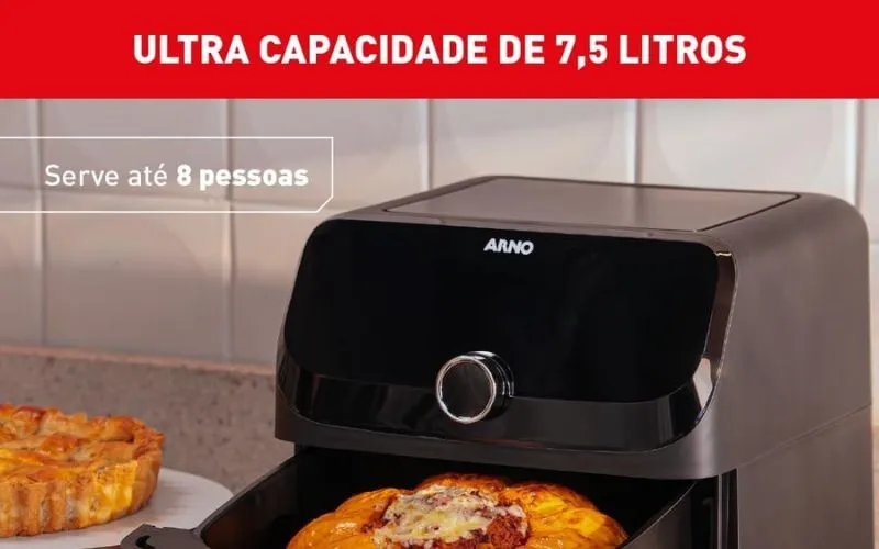 Air Fryer Arno Mega AFD7: Quais Receitas Fazer nos 8 Programas?