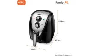 Air Fryer Mondial 4L: Vale para Família de 4 Pessoas?