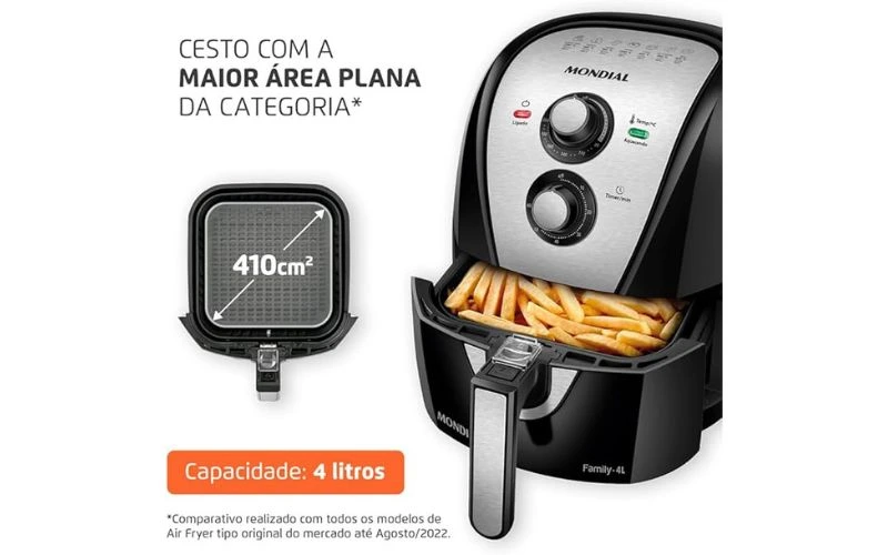 Air Fryer Mondial 4L: Prós Contras e Para Quem Vale