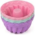 Formas de Silicone para Cupcake Kit com 6 Cores
