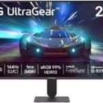 Monitor Gamer 24 Polegadas IPS Full HD 144Hz Preto