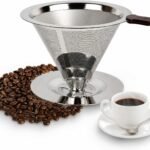 Coador de Café Inox Reutilizável Sustentável e Econômico