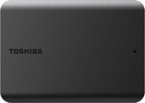HD Externo Toshiba Preto com 1TB de Armazenamento