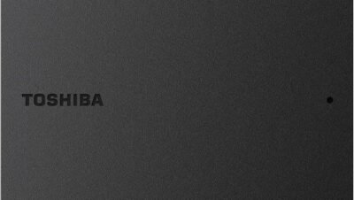 HD Externo Toshiba Preto com 1TB de Armazenamento