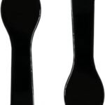 Espátula Para Creme em Plástico Branca 4,5cm 20 Unidades