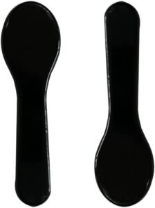 Espátula Para Creme em Plástico Branca 4,5cm 20 Unidades