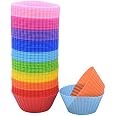 Formas Silicone para Cupcake e Muffin Kit 12 unidades