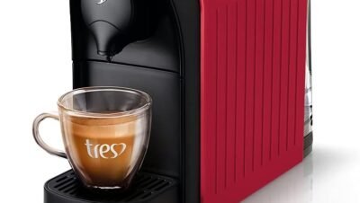 Cafeteira Espresso Passione Preta 3 Corações 127V