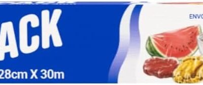 Filme PVC Rolo 28 cm x 30 m