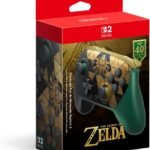 Controle Nintendo Switch 2 Pro da The Legend of Zelda 40 Anos