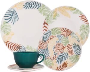 Aparelho De Jantar Completo Em Porcelana Branco