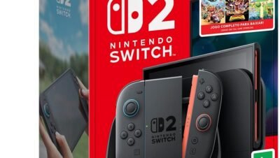 Bundle Nintendo Switch 2 com Jogos para Diversão em Casa
