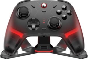 Controle Sem Fio para PC com Joysticks Precisos TMR