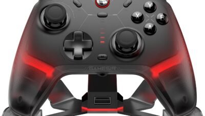 Controle Sem Fio para PC com Joysticks Precisos TMR