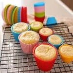 Forminhas de Silicone para Cupcake e Muffin Kit 12 unidades