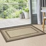 Tapete de Porta Sisal Antiderrapante Resistente e Durável