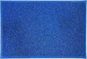 Tapete de Entrada Azul Royal em Material Durável