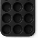 Forma de Silicone para Cupcake 12 Cavidades Cinza