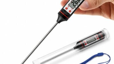 Termômetro Digital para Cozinha com Display Fácil de Ler