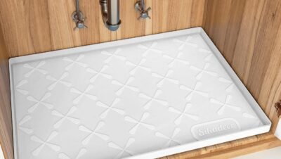 Tapete embaixo da Pia de Silicone Impermeável para Cozinha